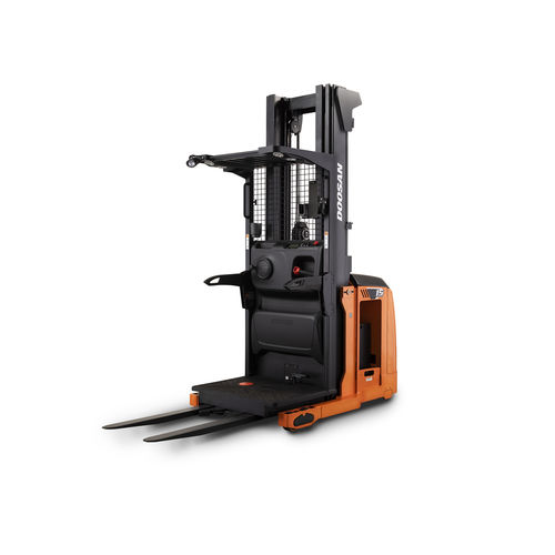 Preparador de pedidos eléctrico - BOP15S-9 - Daewoo Industrial Vehicles - para almacén / elevador de horquilla