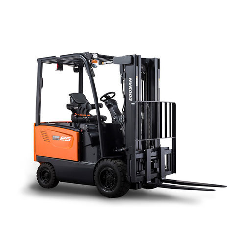 Carretilla elevadora con contrapeso - BxxS-7 series - Daewoo Industrial Vehicles - eléctrica / con operador sentado / de manipulación