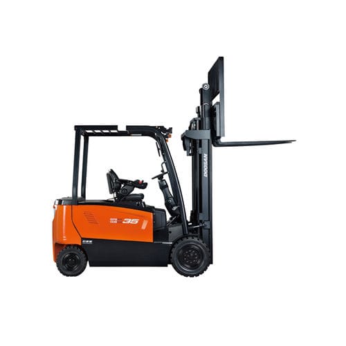 Carretilla elevadora con contrapeso - B22X-7 - Daewoo Industrial Vehicles - eléctrica / con operador sentado / de manipulación