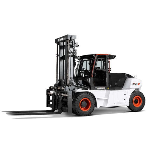 Carretilla elevadora diésel - D series - Doosan Industrial Vehicles - con operador sentado / de manipulación / para entorno difícil