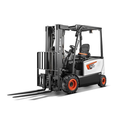 Carretilla elevadora eléctrica - B series - Doosan Industrial Vehicles - con operador sentado / de manipulación / de precisión