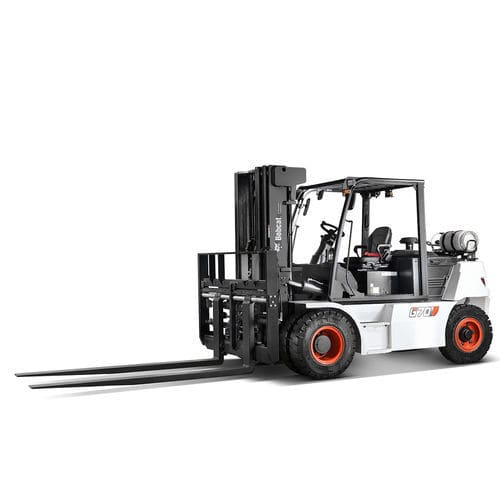 Carretilla elevadora de GLP - G series - Doosan Industrial Vehicles - con operador sentado / de manipulación / con plataforma