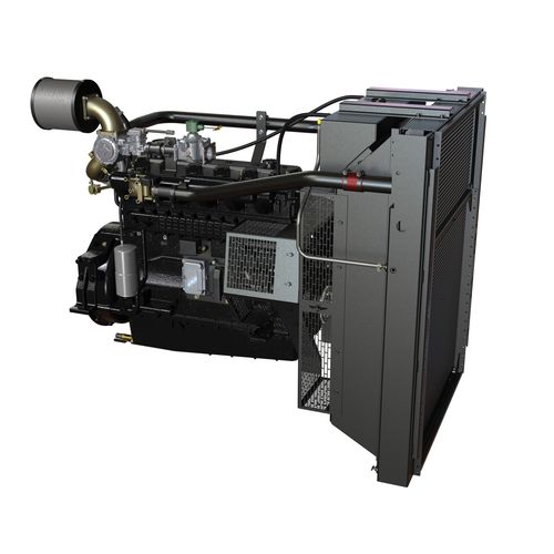 Motor térmico de gas natural - GE12TI - HD HYUNDAI INFRACORE - de 6 cilindros / turbo / en línea