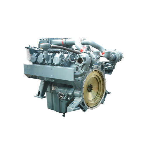 Motor diésel - PU158TI - HD HYUNDAI INFRACORE - de 8 cilindros / turbo-intercooler / en línea