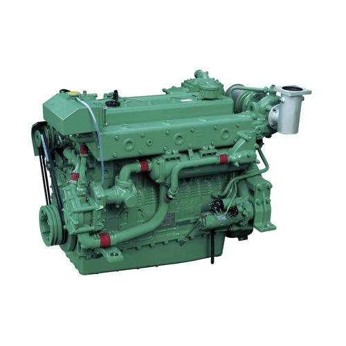 Motor diésel - MD196TI - HD HYUNDAI INFRACORE - de 6 cilindros / turbo / en línea