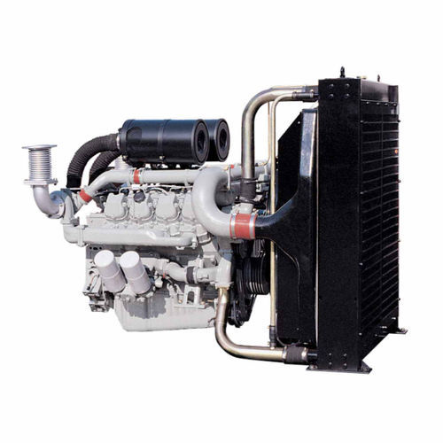 Motor térmico de gas natural - GV158TI - HD HYUNDAI INFRACORE - de 8 cilindros / turbo / para grupo electrógeno