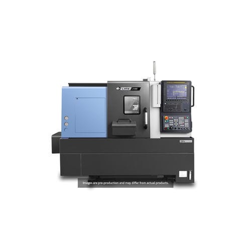 Centro de torneado CNC - LEO 1600 - DN SOLUTIONS - 2 ejes / 8 herramientas / de alta velocidad
