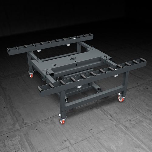 Banco de montaje de carpinterías de PVC - SPIN - Emmegi Group - neumático / modulable