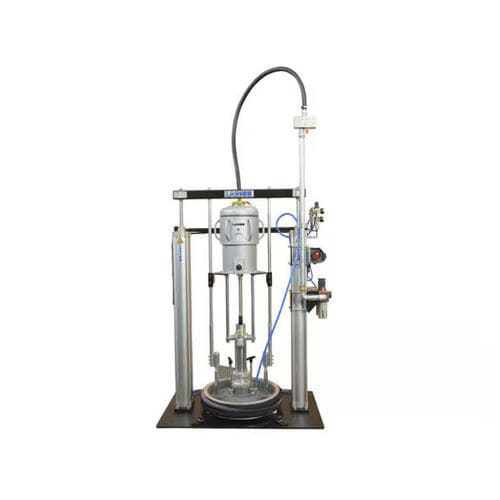 Bomba de grasa eléctrica - OMEGA 40:1 - LARIUS SRL - placa seguidora