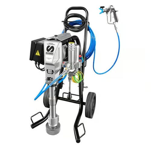 Unidad de proyección móvil - DRAGON  - LARIUS SRL - de pintura / eléctrica / airless