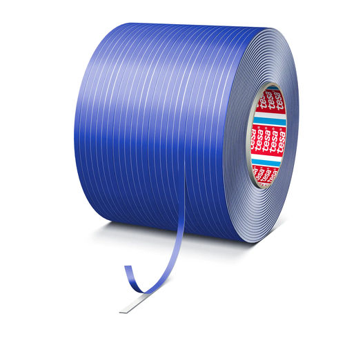 Cinta adhesiva doble cara - 62957 - Tesa - de espuma PE / acrílica / azul