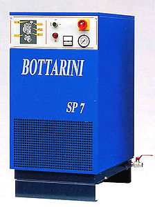 Compresor de pistón - Bottarini - de aire / con motor eléctrico / estacionario