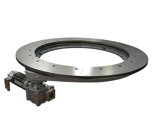 Anillo de giro intermitente rotativo - MCPI SAS - accionado por correa / para motor paso a paso