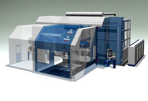 Centro de mecanizado CNC 5 ejes - PowerMax® ST - Camozzi Machine Tools - universal / con mesa rotativa / para la industria aeroespacial