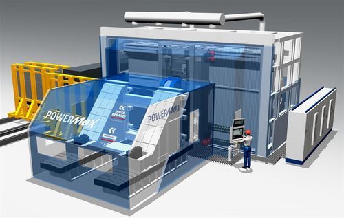 Centro de mecanizado 3 ejes - PowerMax® T - Camozzi Machine Tools - 6 ejes / universal / para aleación de titanio