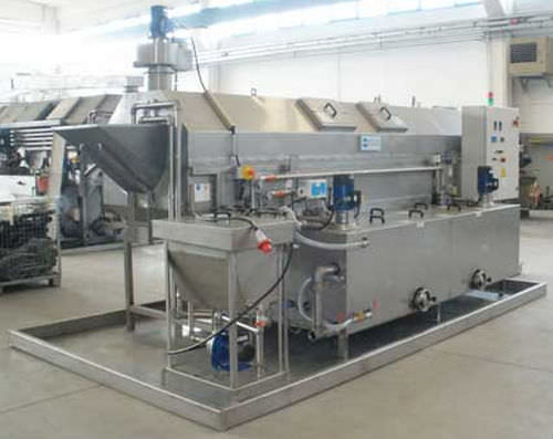 Máquina de lavado de disolvente - Mod. 280 - Caber Impianti - de agua / por aspersión / automática