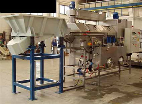 Máquina de lavado de agua - Mod. 360  - Caber Impianti - de disolvente / por aspersión / automática