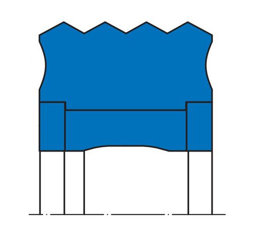 Junta tórica - M 19 - Simrit - de NBR / de varilla / de doble efecto