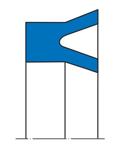 Junta tórica - AUN 1 - Simrit - de varilla / de simple efecto
