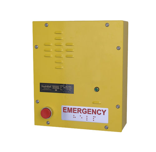 Teléfono analógico - 92 dB | HDE-12A - Guardian Telecom - de pared / de emergencia