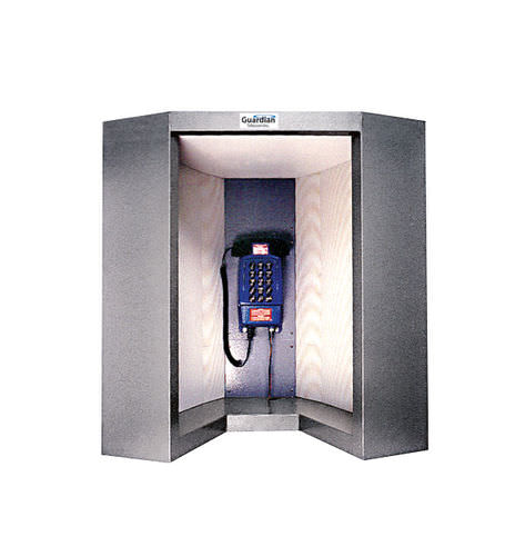 Cabina de teléfono - -24 dB | AB-100 - Guardian Telecom - para entorno ruidoso