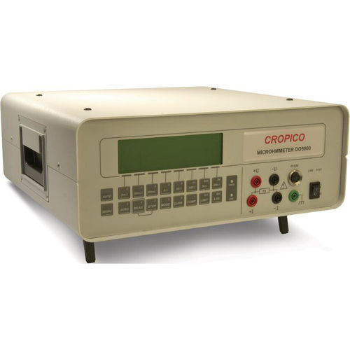 Micróhmetro digital - DO5002  - Seaward - de sobremesa / con compensador de temperatura integrado