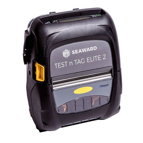 Impresora de transferencia térmica - Test n Tag Elite 2 - Seaward - de mesa / inalámbrica / para entorno difícil