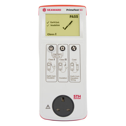 Comprobador de aislamiento - PrimeTest 50   - Seaward - de resistencia de tierra / PAT / de mano