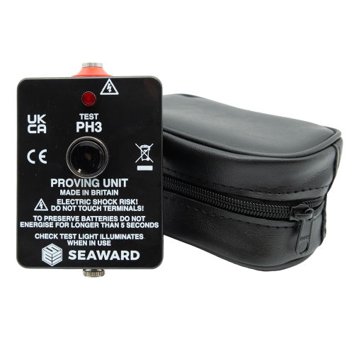 Indicador de alta tensión - PH3   - Seaward - de corriente continua / LED / portátil
