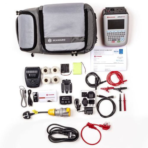 Kit de prueba eléctrico - Apollo 500+ Pro  - Seaward - automático / portátil