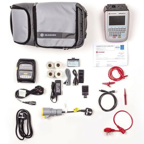 Kit de prueba eléctrico - Apollo 500+ Elite - Seaward - automático / portátil