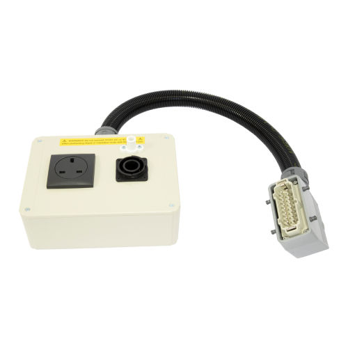 Caja eléctrica equipada - HAL 103 - Seaward - portátil / con toma de corriente