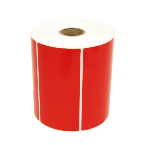 Etiqueta para impresora - 312A961 - Seaward - roja / en rollo