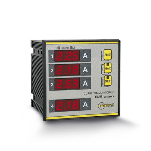 Amperímetro digital - ELM-4 - Contrel elettronica - al ras / de medición