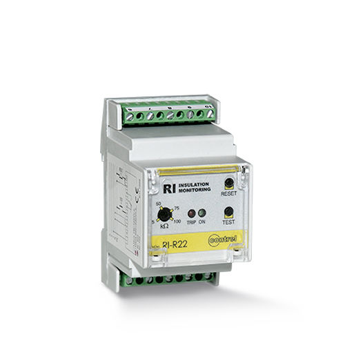 Aparato de control de aislamiento para red AC - RI-R22 - Contrel elettronica - en riel DIN