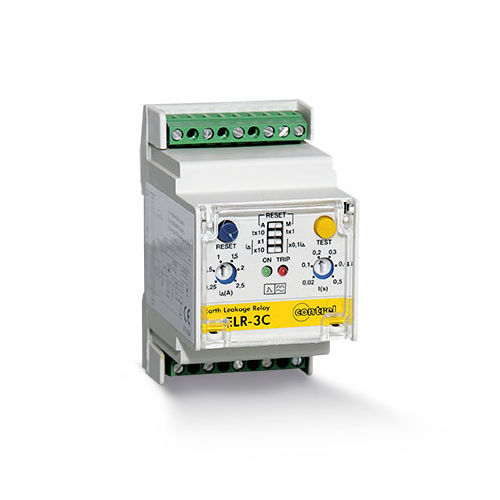 Relé de protección de fuga a tierra - ELR-3C series - Contrel elettronica - 2NA/NC / AC / DC