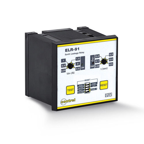 Relé de protección de fuga a tierra - ELR-9 series - Contrel elettronica - para montaje en panel / en riel DIN / IEC