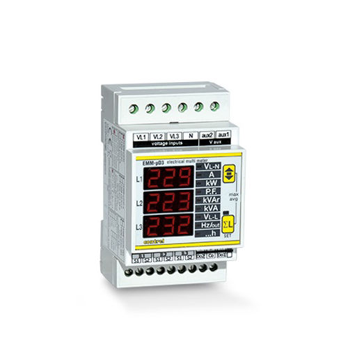 Aparato de medición de tensión - EMM-µD3h - Contrel elettronica - de corriente / digital / multifunción