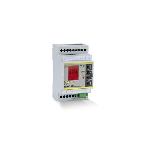 Relé de protección de fuga a tierra - ELR-3AN - Contrel elettronica - en riel DIN / RS485 / Modbus RTU