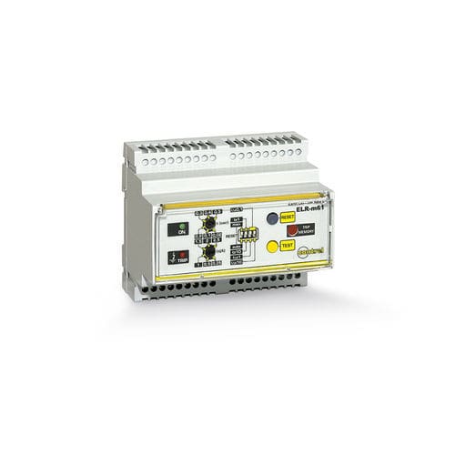 Relé de protección de fuga a tierra - ELR-62 series - Contrel elettronica - de corriente / en riel DIN / IEC