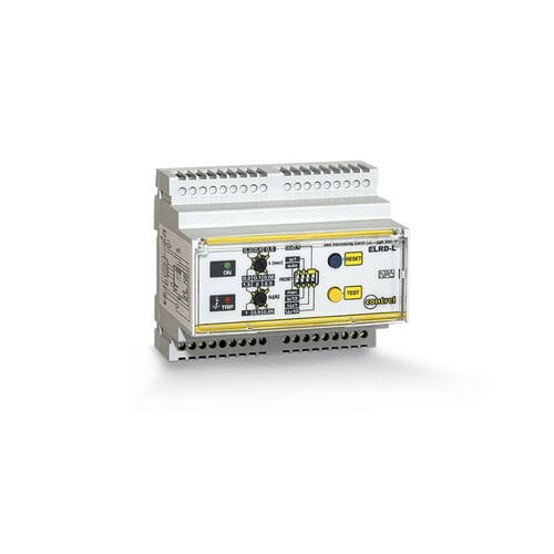 Relé de protección de fuga a tierra - ELRD-L series - Contrel elettronica - en riel DIN / IEC / configurable
