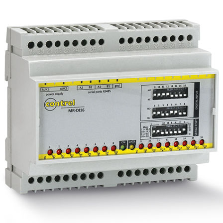 Módulo E/S digital - MR-DI16 - Contrel elettronica - RS485 / 16 entradas digitales / de automatización
