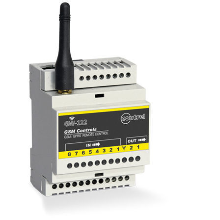 Módulo de comunicación GSM - GW-42  - Contrel elettronica - GPRS / en riel DIN