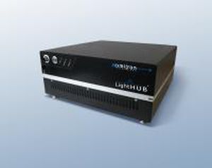 Fuente luminosa de láser - LightHUB+®  - Omicron Laserprodukte GmbH - visible / compacta / para microscopio