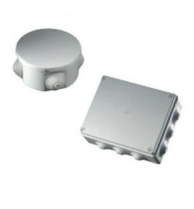 Caja de conexiones de pared - EC400C6 - Elettrocanali - resistente al fuego / de plástico / con membranas elásticas