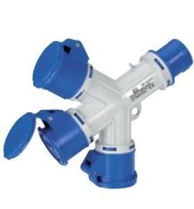 Tomacorriente suspendido - max. 415 V, 16 - 32 A | 690 series  - Elettrocanali - empotrable / IP67
