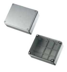 Caja de conexiones de pared - EC420C7 - Elettrocanali - libre de halógenos / de plástico / con tapa transparente