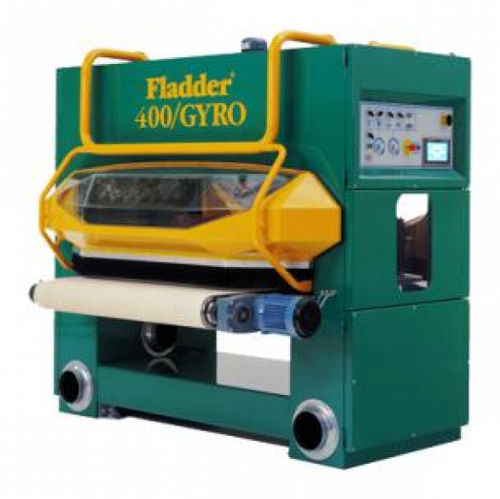 Desbarbadora con cepillo - FLADDER® 400/GYRO - Fladder - de acabado / para chapas / automática