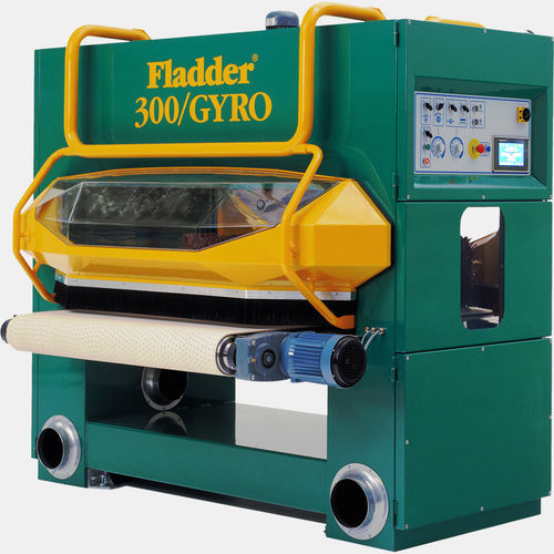 Desbarbadora con cepillo - FLADDER® 300/GYRO - Fladder - de estantería de ángulos / de acabado / lijadora