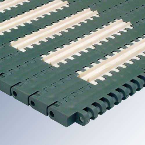 Cinta transportadora modular - E20 series - Afher Eurobelt - de plástico / de caucho / industrial